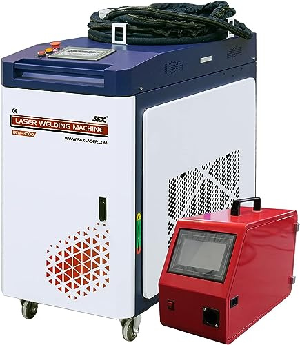 1500w Max Laser Welder 2 In 1 Laser Welding And Weld Seam Cleaning Machine With Auto Wire Feeder For Metal 220v Integrated Portable, 3000 Watts