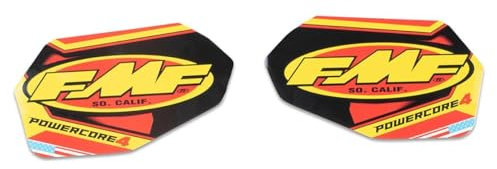 FMF Schalldämpfer-Aufkleber Schwarz
