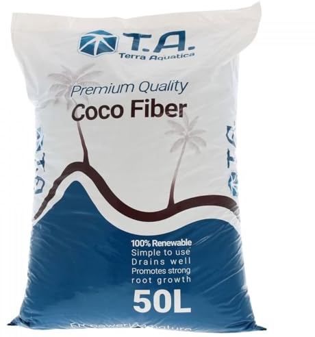 Coco Fiber en Sac de 50 litres - Terra Aquatica