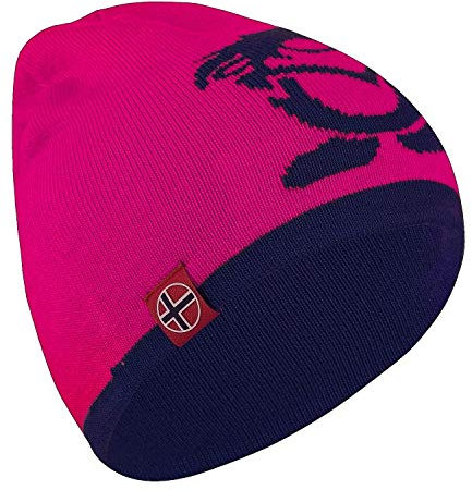 Trollkids Kids Troll Beanie 50, Navy/pink
