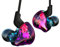 KZ-ZST Auriculares de Diadema de Color equilibrado para Auriculares con cancelación de Ruido HiFi Graves Pesados estéreo con micrófono para teléfono, Tableta, PC, MP3, MP4 Sin micrófono