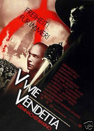 V wie Vendetta - Filmplakat A1 84x60cm gerollt