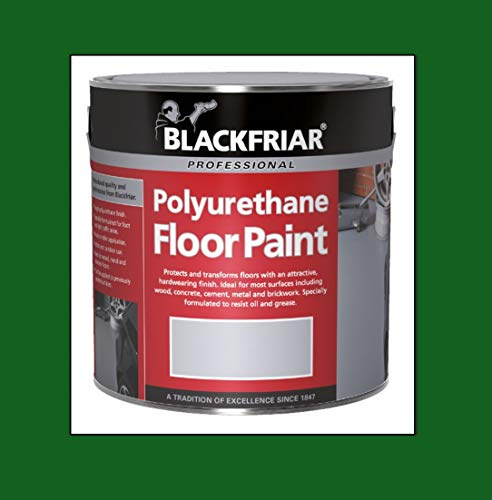 Blackfriar Polyurethane Floor Paint - Hard Wearing - Green - 5 Litre