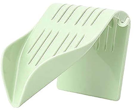 Estante de ducha Caddy, taza de succión para el hogar, baño de pared, soporte de jabón de ducha, recipiente de plato de drenaje, color verde