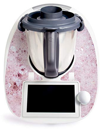 WANDKINGS Aufkleber Sticker für Thermomix TM6, Bubble