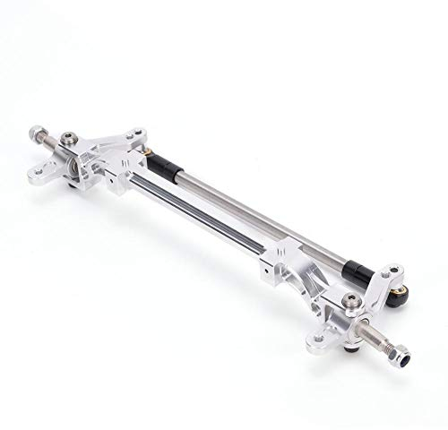 RC Vorderachse, Aluminium Vorderachse Powerless für Tamiya 1/14 Trailer Remote Control Tractor Truck