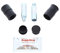 Bigg Red - Front Brake Caliper Slider Pin Kit - Compatible with A6, A7, A8, X5 E70, X6 E71 72, 6 Series F12 F13, 6 Gran F06