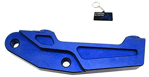 STONEDER Racing 4 Kolben Bremssattel Adapter für Pit Dirt Bike Motard (Blau)
