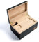 CALI Large Stash Box Smoking Accessories Storage - 100% Natural Bamboo - With Sliding Rolling Tray - Width 10.5” x Height 5” x Depth 7” 27cm x 13cm x 18cm (Black)