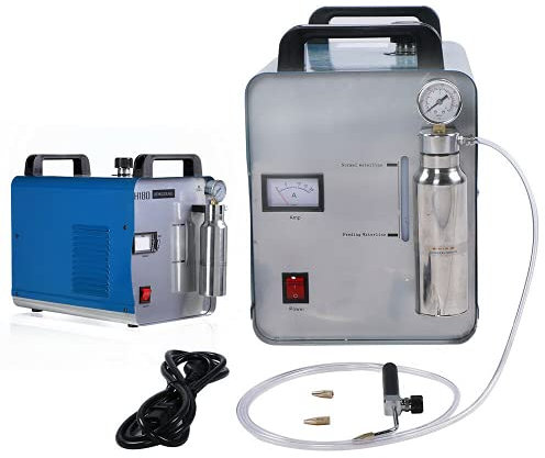 95L Saldatrice idrogeno Ossigeno, 400W Lucidatrice a fiamma acrilica, Ossigeno Idrogeno Saldatore Fiamma Lucidatore Generatore Lucidatrice Macchina Acrilico Saldatore 220V