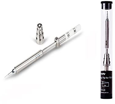 Mini Stainless Steel Soldering Iron Tip ILS for TS101 TS100 Portable Soldering Iron Kit Replacement