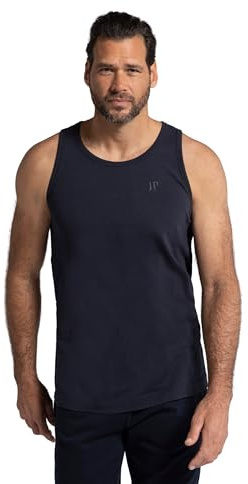 JP 1880 Herren große Größen Übergrößen Menswear L-8XL Tank Top, Basic, ärmellos dunkel Marine 8XL 705145730-8XL