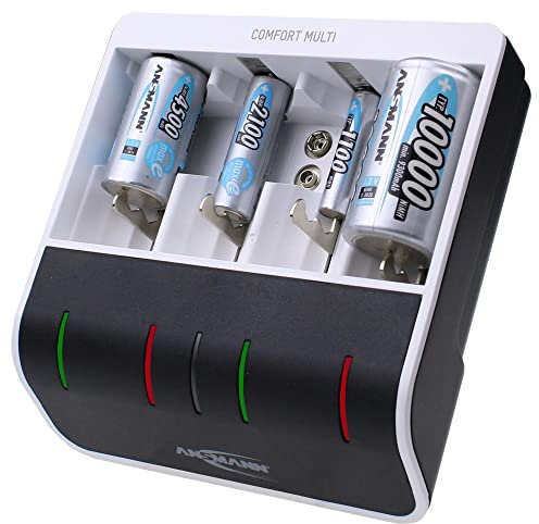 BATT CHARGER, NIMH, AAA/AA/C/D/9V PP3, Battery Chargers ICs & Battery Management, Qty.1 | 1001-0093