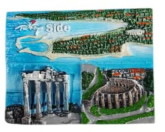 Side Truthahn Kühlschrank Magnet Reise Souvenir 3D Kühlschrank Dekoration Magnet Aufkleber Craft Collection
