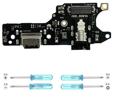 iYAiYO Conector Dock para Xiaomi Redmi Note 9 M2003J15SC, M2003J15SG, M2003J15SS Toma de Carga Dock Charging de Repuesto con Herramienta de Instalación