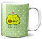 Hustling Sharks® Tasse mit Spruch - Avocados in love - Geschenk Kaffeetasse - 330ml Spülmaschinenfest, Keramik - Avocado, bunte Tasse, bunt