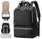 UPPACK Handgepäck Rucksack Damen Travel Backpack 40x20x25 für Ryanair Reiserucksack Damen 30l Daypacks Mädchen Rucksack Wasserdicht Business Rucksack Damen Schwarz Goldkette