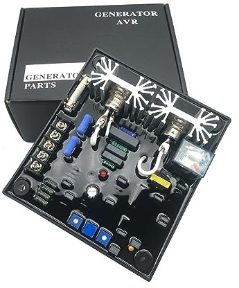 DOMOJT Regolatore di Tensione Generatore Senza spazzole AVR AVR-35A Regolatore Automatico di Tensione POW50A Modulo stabilizzatore Circuito Stampato Parti del Gruppo elettrogeno (Color : POW50A)