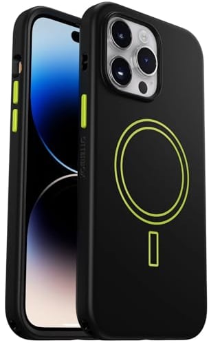 OtterBox Slim Series Case for iPhone 14 Pro Max with MagSafe, Shockproof, Drop proof, Ultra-Slim, Protective Thin Case, Tested to Military Standard, ELECTRIC VIBES