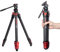 IFOOTAGE Tripod Gazelle TC3B with K3 Fluid Head, Professional Portable Travel Tripod Kit for Canon Nikon Sony Olympus Panasonic DSLR Camera
