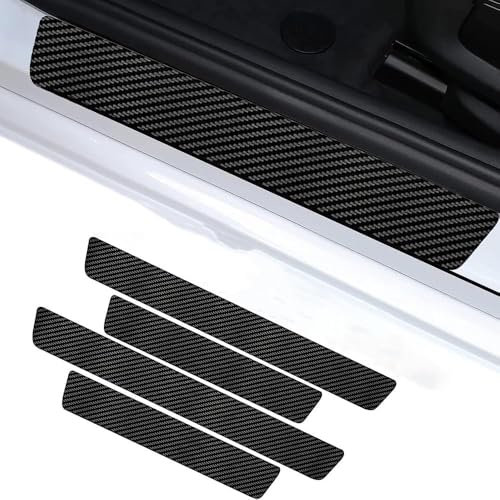 4 Stück Auto Türschweller, für Citroen C3 2019-2022 Anti Scratch Türschweller Schutz Leisten Auto Zubehör