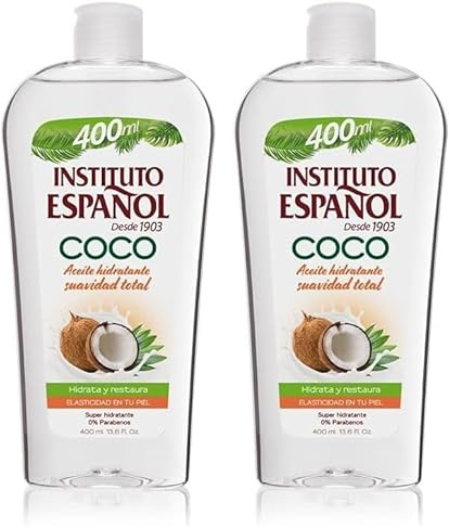 ACEITE CORPORAL COCO, 400ml (Confezione da 2)