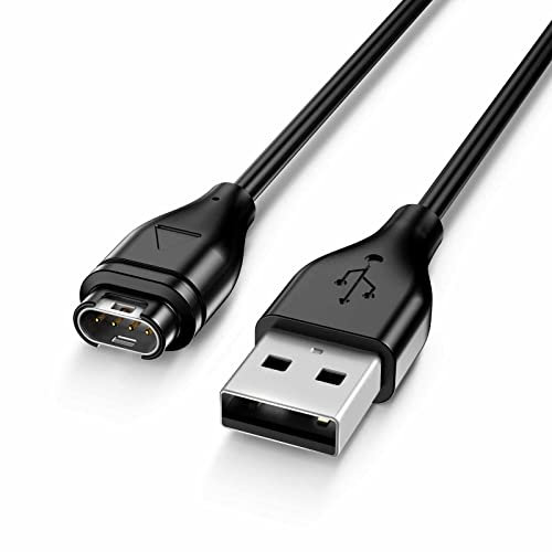 Charger for Garmin Forerunner 245 Music Charger Cable,100cm USB A Charging Cable for Garmin Forerunner 265/55/945/935/245/245M/45/45S