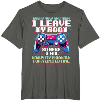 Gaming For Teen Boys Men Video Games Funny Gamer T-Shirt