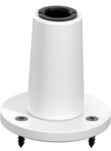 Elgato Wave Desk Plate Weiß, Flanschmontage für Mikrofonarme | Schraubbefestigung ohne Klemmen, ultrastabiler Halt, bündige Optik, für Holzschreibtische