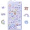 3D Cute Stickers Puffy Stickers Party Bag Filler for Party Rewarding Gifts Kawaii Sticker for Scrapbooks Planners Journals Laptops Adorable Cartoon Mini Sticker for Adult (Blue)