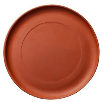 CHENGAIJIAN Soucoupes pour Plantes Plateau d'égouttage for Plantes d'intérieur et d'extérieur, soucoupes Rondes for Pots de Fleurs en Terre Rouge et Sable Violet(XXL)