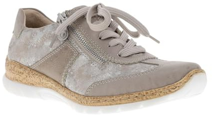 Rieker® - Sneaker, niedriger Keilabsatz, rot, 41 EU