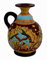 Minoan Pottery Mini Amphora mit Delphinen