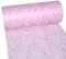 Dekoflor Tischband Tischläufer Tischdeko einzigartiges Rosen Design (Wasserfest, Lotuseffekt, samtige Oberfläche, 5 m Rolle, 30 cm Breite, 100% Nylon), Rosa