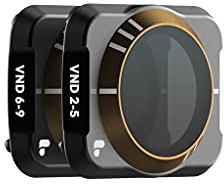 PolarPro - DJI Mavic Air 2 VND - Combo Filter Set 2-5 - Stops - 6-9 Stops - Drone Filters - Variable Natural Density - Cinema Series - Lightweight Aluminum Frame Design