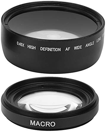 Objectif d'appareil photo,JSR 1151 58MM 0.45X Objectif macro grand angle adapté à courte distance focale Grand angle pour la photographie de grandes scènes,pour tous les objectifs d'appareil photo