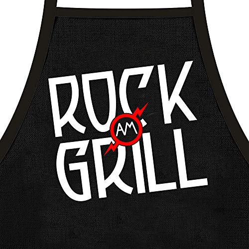 Shirtoo Grill- / Kochschürze - ROCK AM GRILL