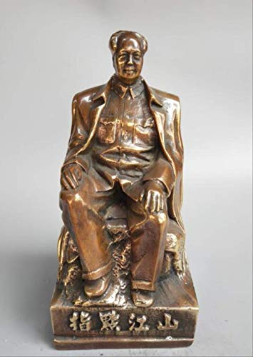 Chinesische Archaize-Messing-Statue des großen Führers Mao Zedong