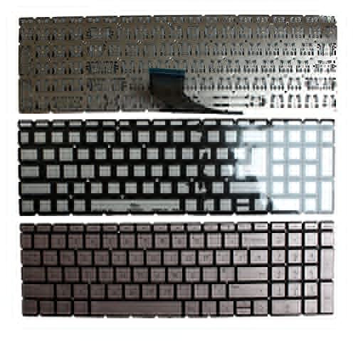 Power4Laptops Regno Unito Retroilluminato Rosa Tastiera Sostitutiva per Portatili Compatibile con HP Notebook PC 255 G7