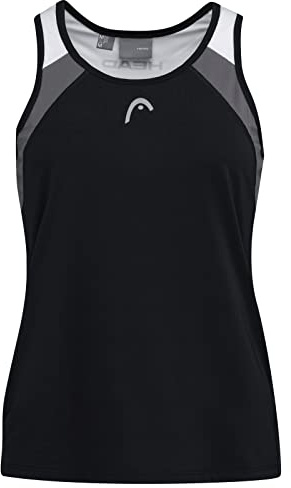 HEAD Mädchen Easy Court Tank Top Girls, Rot, 116 Blusen & T-Shirts (1er Pack)