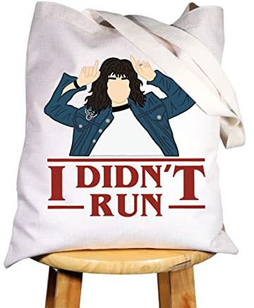 WZMPA Eddie Kosmetiktasche, Make-up-Tasche, TV-Serie, Fans, Geschenk I Didn't Run, Reißverschluss-Tasche für Frauen und Mädchen, I Didn't Run Tg, Passform