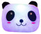 Uposao Peluche LED Panda Doudou Lumineuse - Jouet Avec Lampe Colorée, Coussin Mignon d'Animal Super Doux, Oreiller - Cadeaux Pour Enfants Et Adultes