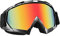 MOCNT Motorradbrille ATV Dirt Bike Brille Crossbrille Skibrille Sonnenbrille Motorradbrillen Anti Fog Schutzbrille Winddichte Motocross Brille Helmbrillen Orange Len