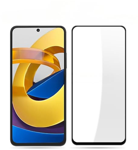 Kepuch 2 Paquetes Vidrio Templado Protector de Pantalla para Xiaomi Poco M4 Pro 4G