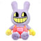 Kouipoie Dandy's World Plüschtier, Amazing Pomni & Purple Bunny Kuscheltier, Weihnachts- Jungen und Mädchen im Alter von 4 5 6 7 8 9 10+ Fans,Ideal für Geburtstage(Jax)