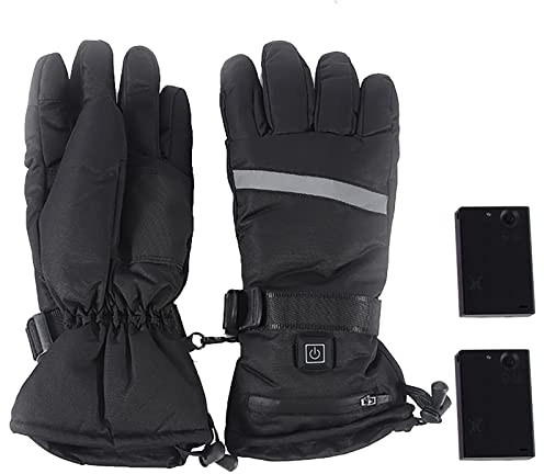 Skihandschuhe Herren: Unisex mit Heizung Dünn Sport Skihandschuhe Fahrradhandschuhe Extra Warm Winter XXl Motorrad Handschuhe Winterhandschuhe Gefüttert Wasserdicht Motorradhandschuhe Ski Handschuh