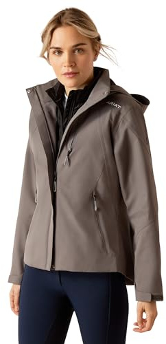 ARIAT Damen Coastal Jacke, Pflaumengrau, L