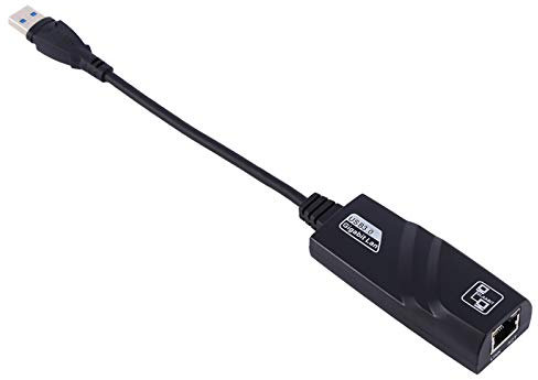 Adaptador de Red Ethernet Super Speed ​​USB 3.0 a RJ45, Conector LAN de Internet con Cable para MacBook y Otros Dispositivos