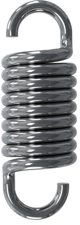 ONPIRA® Schwingfeder Premium für Hollywoodschaukel, Hängesessel,Sonnensegel, Hängematte, UVM. in 2 Stärken auswählbar 180kg oder 200kg Ersatzfedern (180 kg / 135x39mm)