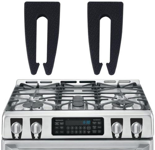 LYQNIHOB 2 pcs sécurité Bouton de Cuisinière, boutons de protection de cuisinière, à l'Épreuve des Enfants Verrou de Bouton de Cuisinière à Gaz Serrure de Sécurité, pour Sécurité Enfant Home Kitchen